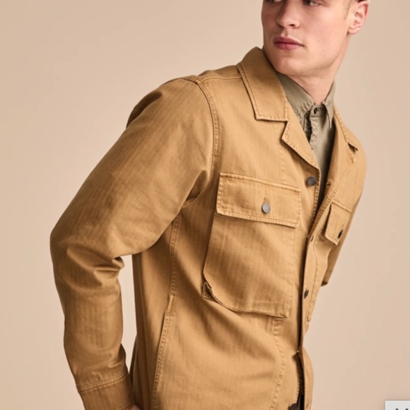 Lucky Brand Military Shirt Jacket NWT - Picture 2 of 2